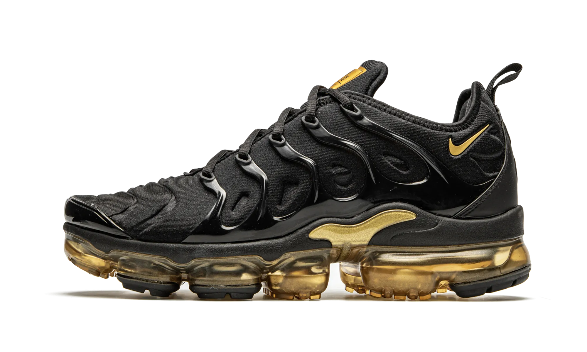 vertical - design shoes Running Grip Air VaporMax Plus "Black / Gold"