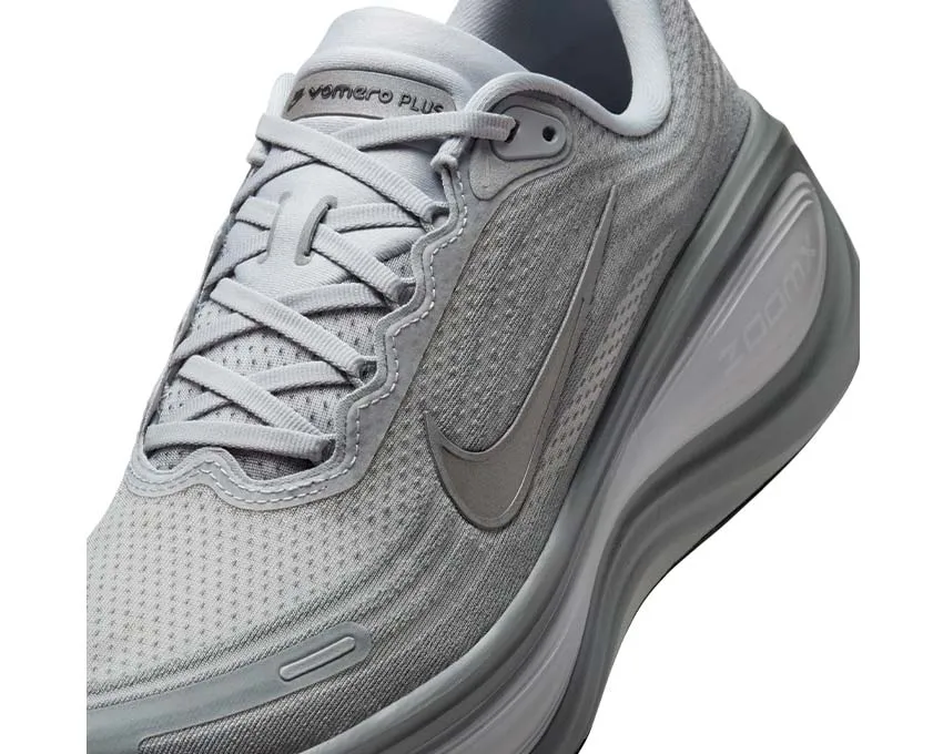 Nike Vomero Plus "Wolf Grey" unisex shoe design Nike Cortez