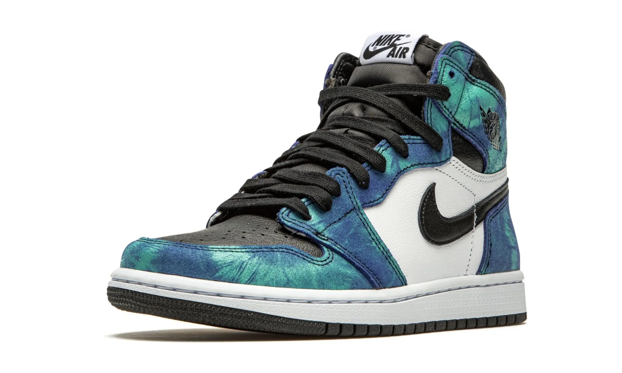 Breathable Wmns Air Jordan 1 Retro High OG TieDye