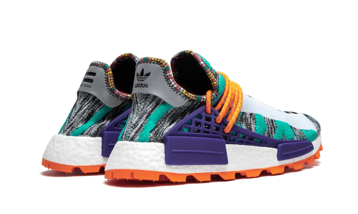 NMD Humanrace Trail "Pharrell Williams - Solar Pack M1L3L3" Family Hike Shore Path