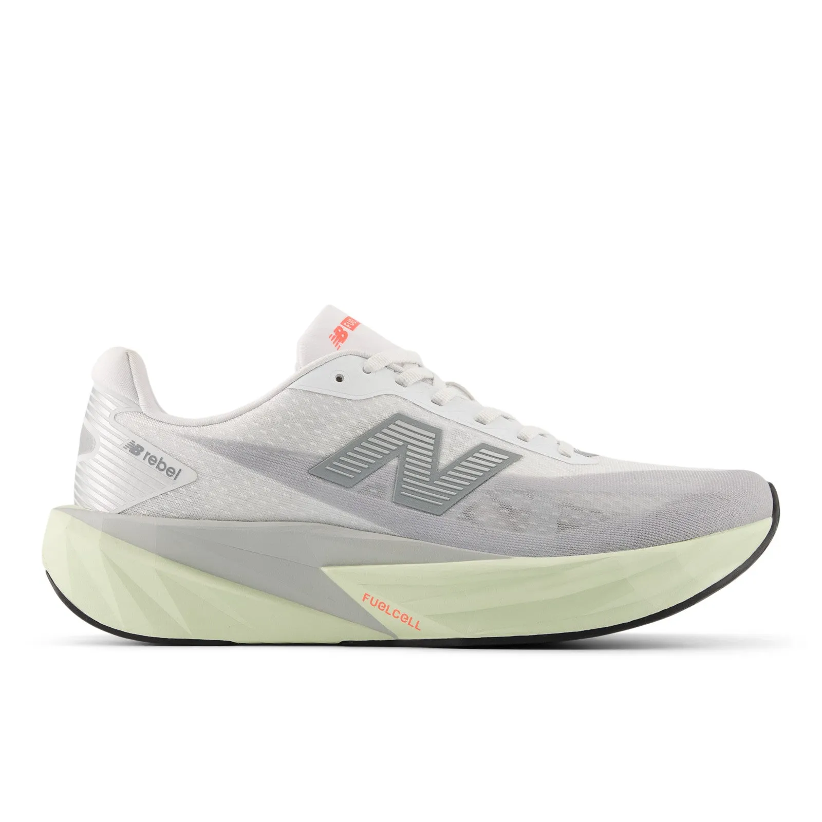 MEN'S FUELCELL REBEL V5 - D - RAINCLOUD/MINERAL/WHITE Tech Glow Lace Up Style