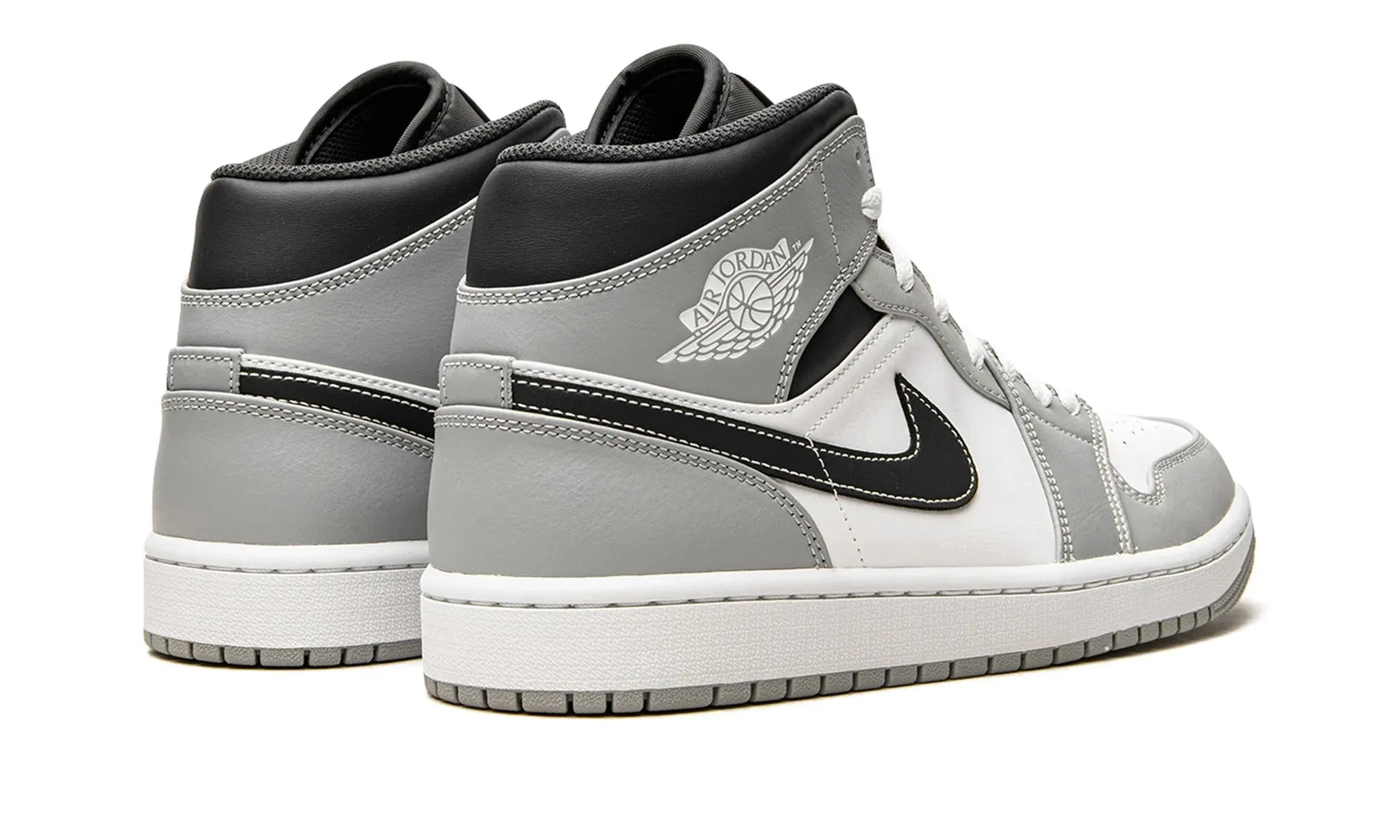 Classic Lines Air Jordan 1 Mid Anthracite/Light Smoke Grey 2.0