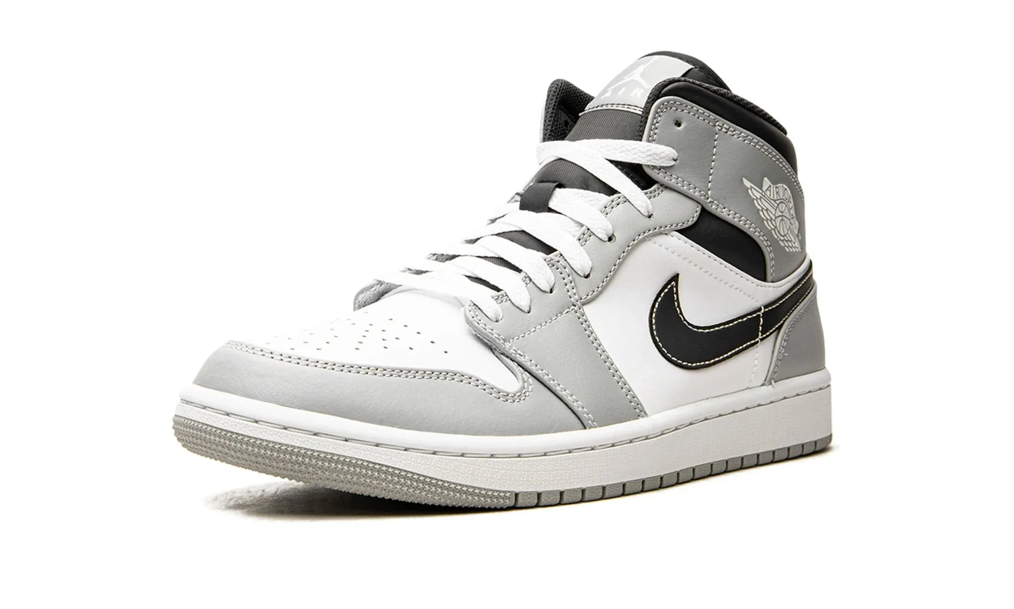 Air Jordan 1 Mid Anthracite/Light Smoke Grey 2.0 Chill Style