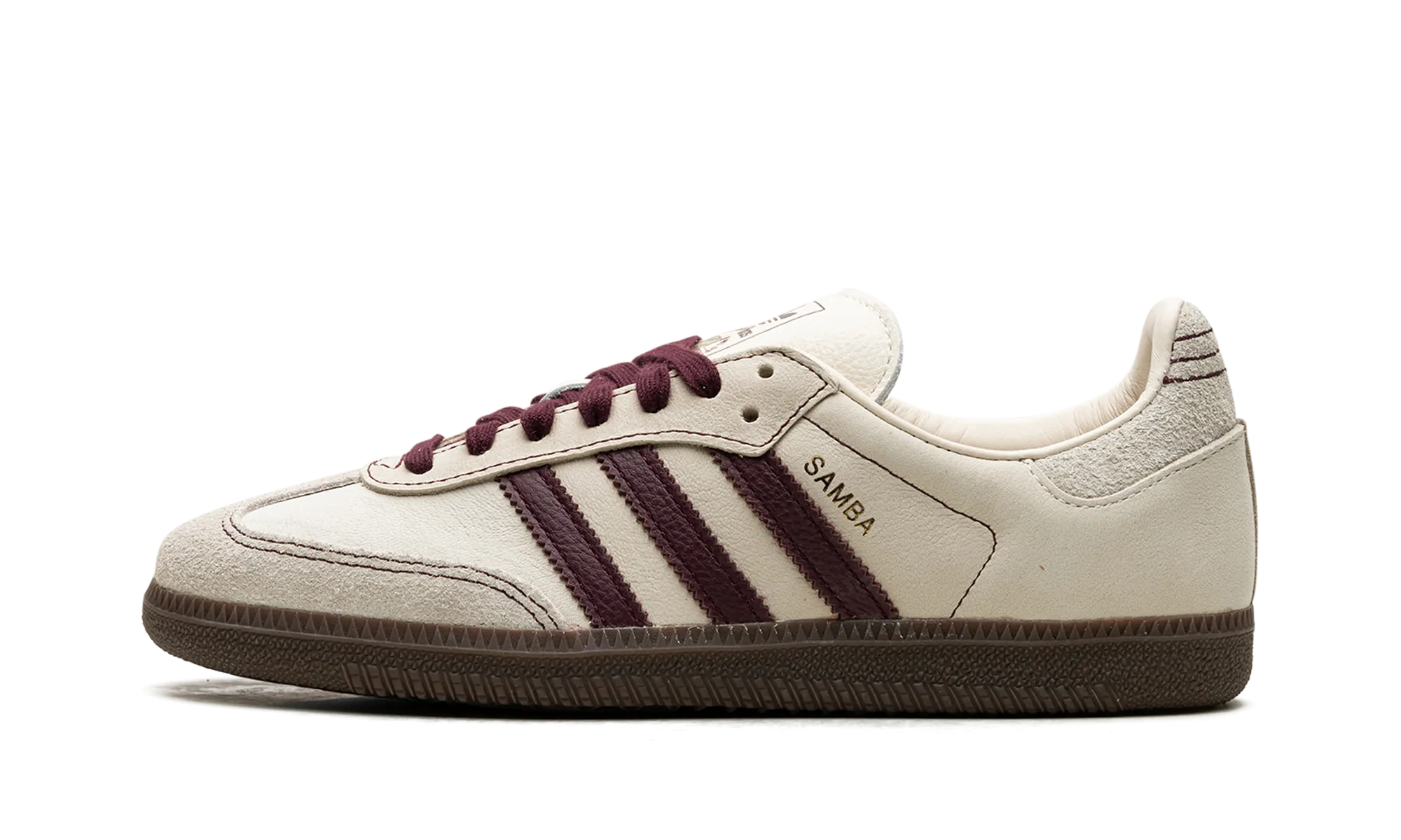 Samba OG WMNS "Wonder White Maroon" Scandi Clean
