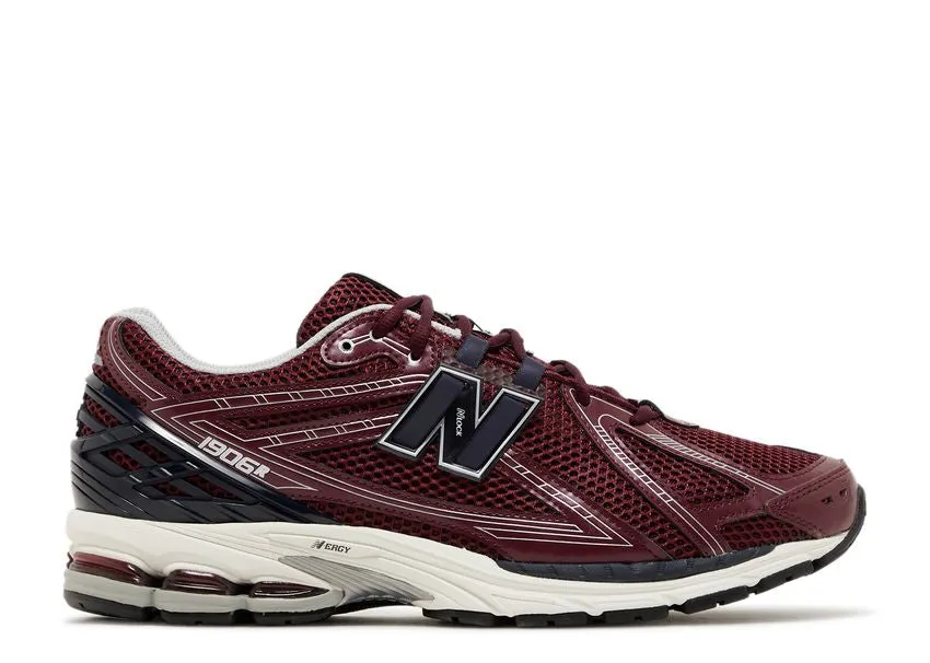 New Balance 1906R Burgundy Black Flat Design Move Naturally