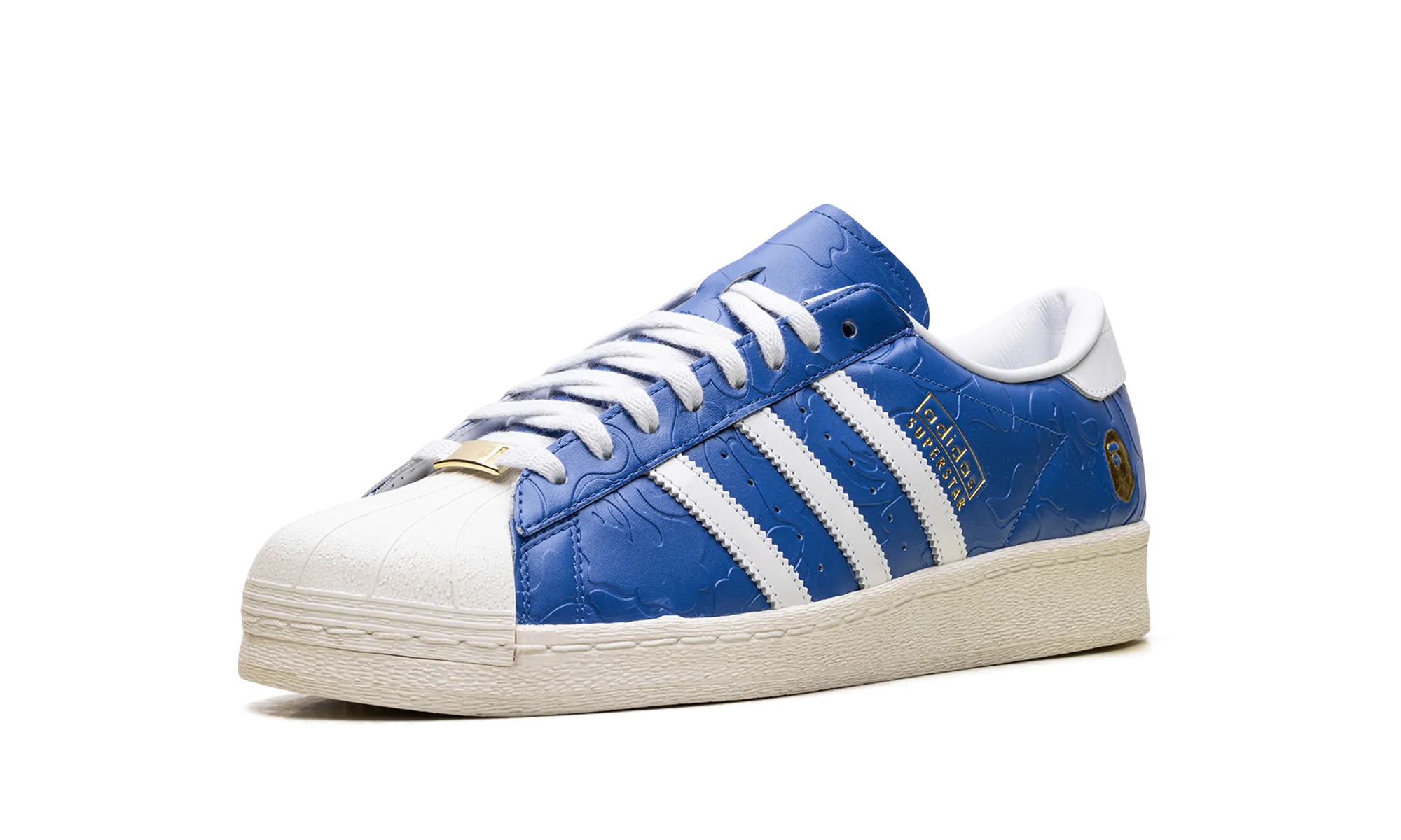 Memory foam insole Superstar Vintage "Bape Blue White"