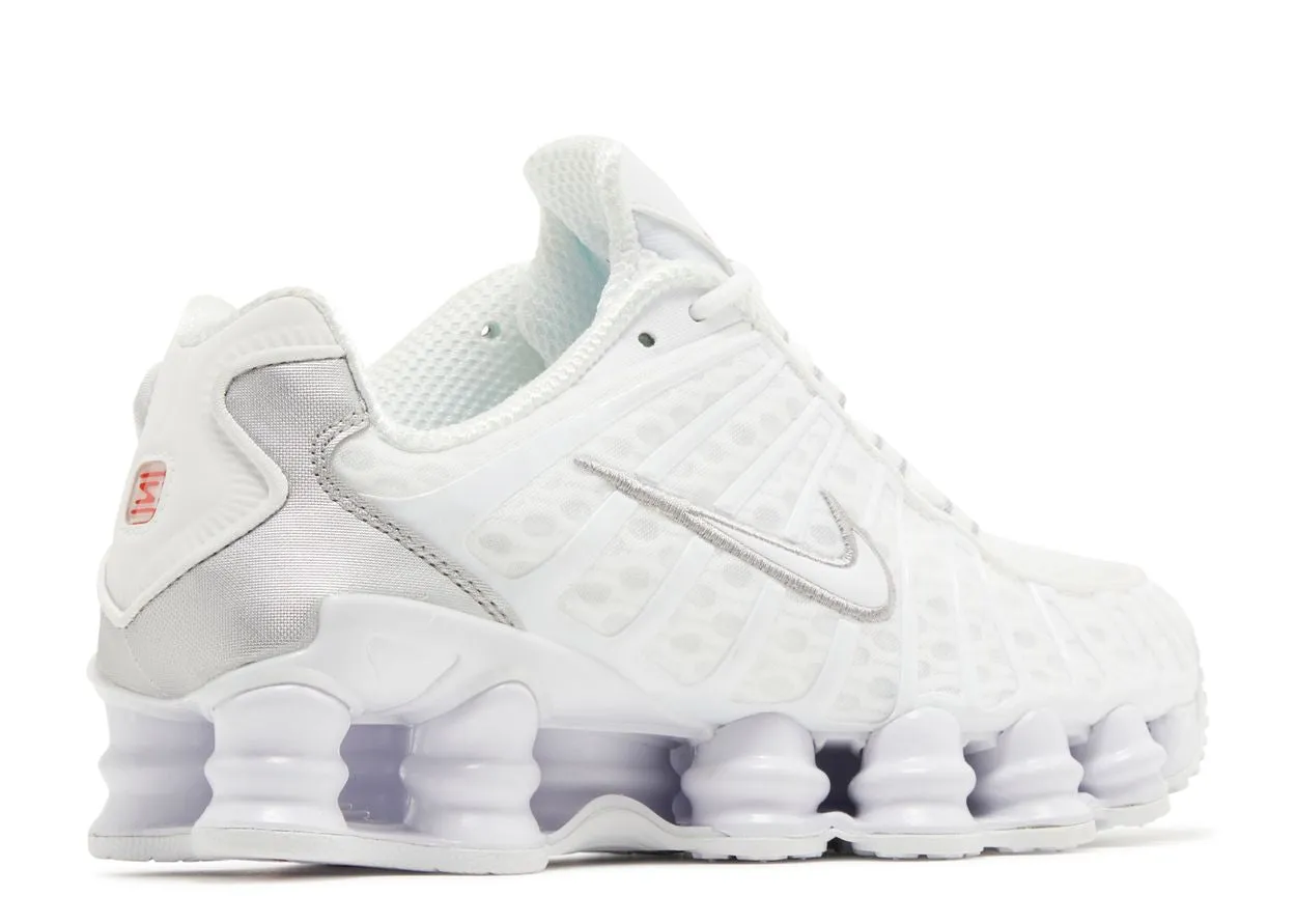Performance-driven approach Nike Shox TL White Metallic Silver