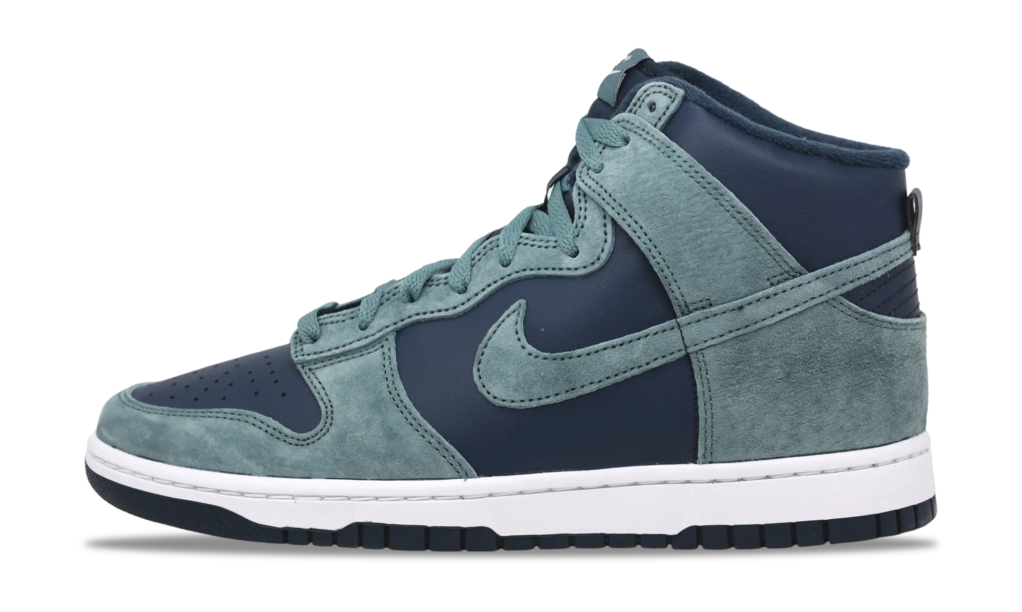 Nike Dunk High Retro Premium Armory Navy Neat Lines Timeless Style