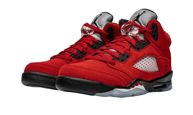 Jordan 5 Retro "Raging Bull" Grade School High Flex Easy Care