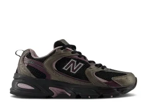 Ice Walk New Balance 530 Black Metallic Plum Brown