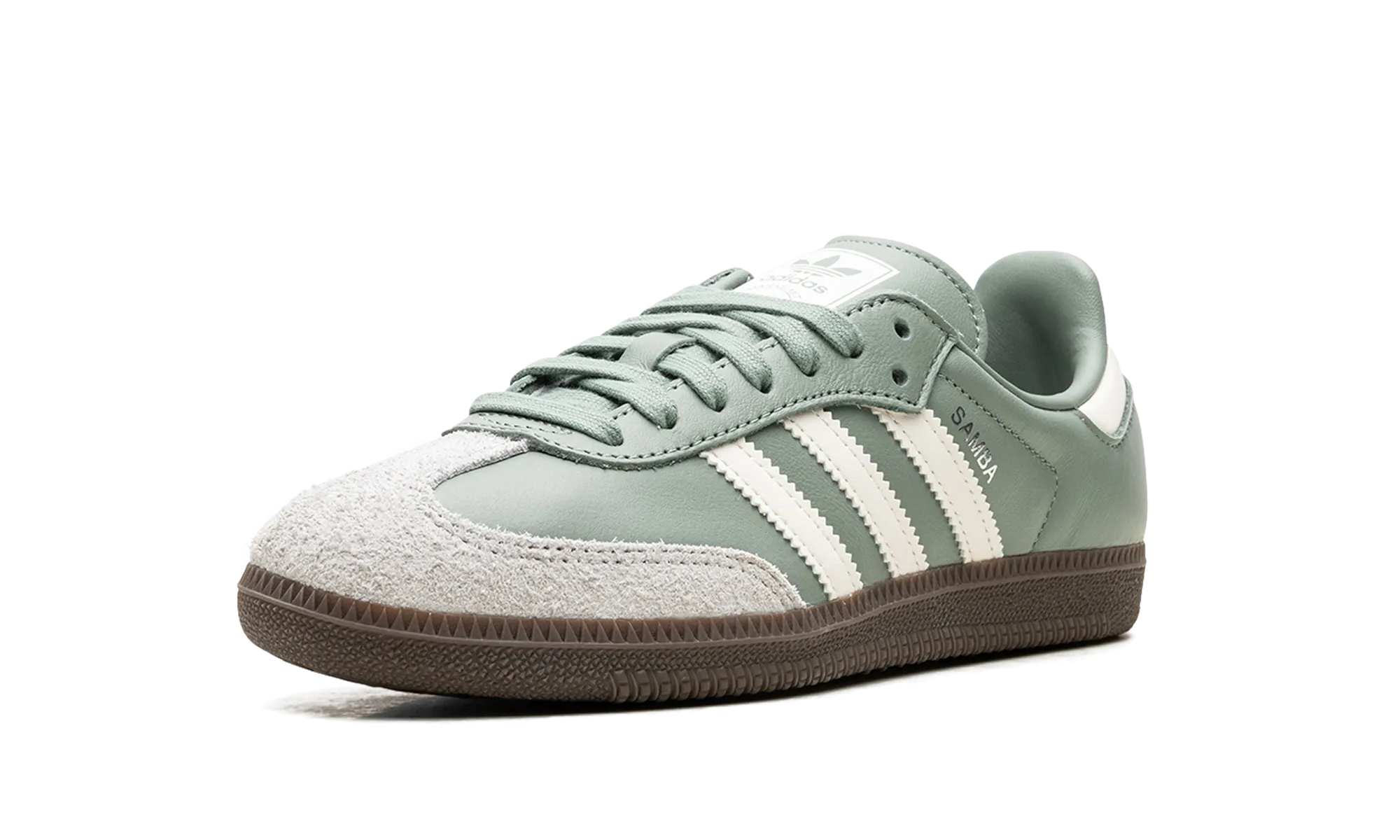 Samba OG "Silver Green Chalk White" Tidy Fit