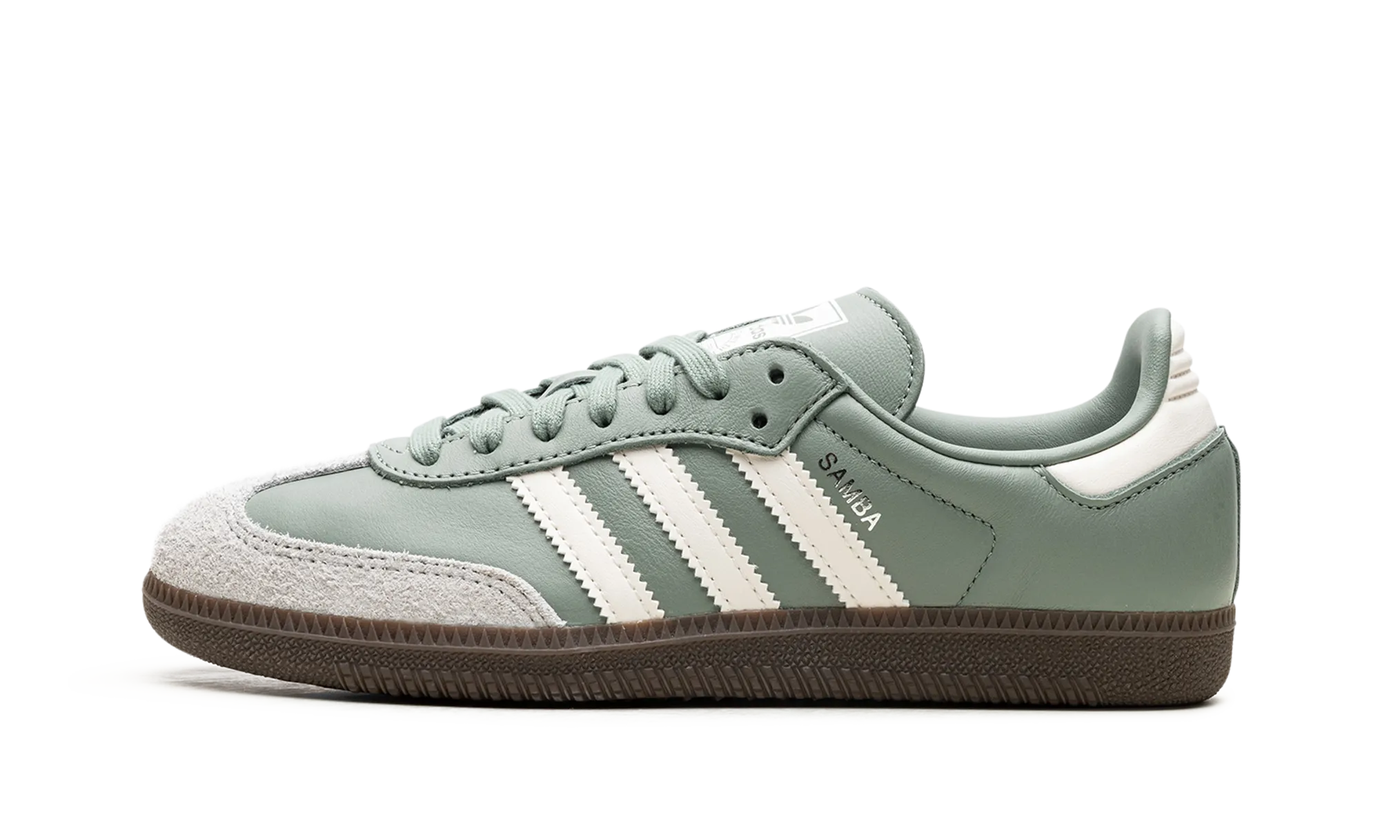 Samba OG "Silver Green Chalk White" Film Shoot