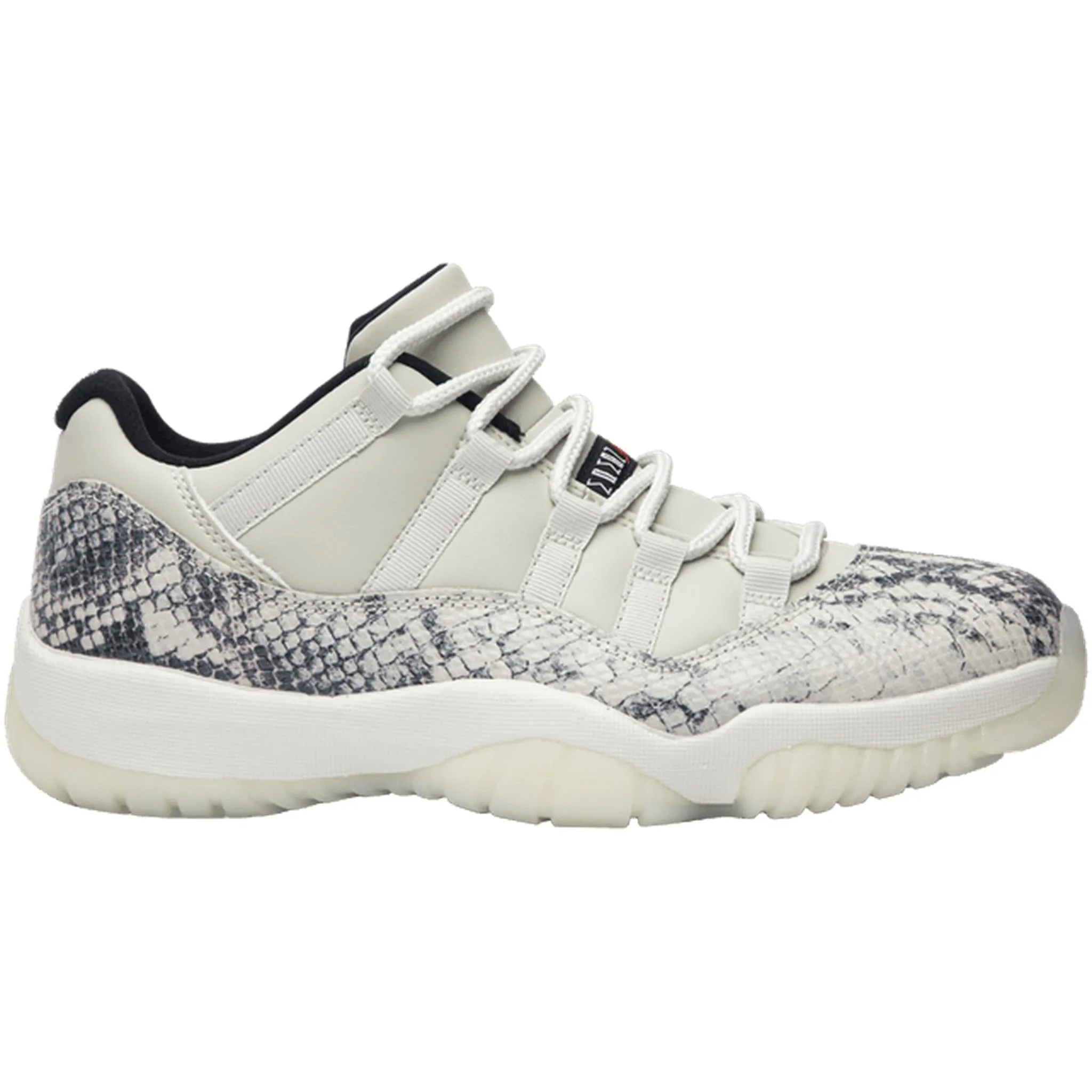 Smooth Walk Jordan 11 Retro Low Snake Light Bone