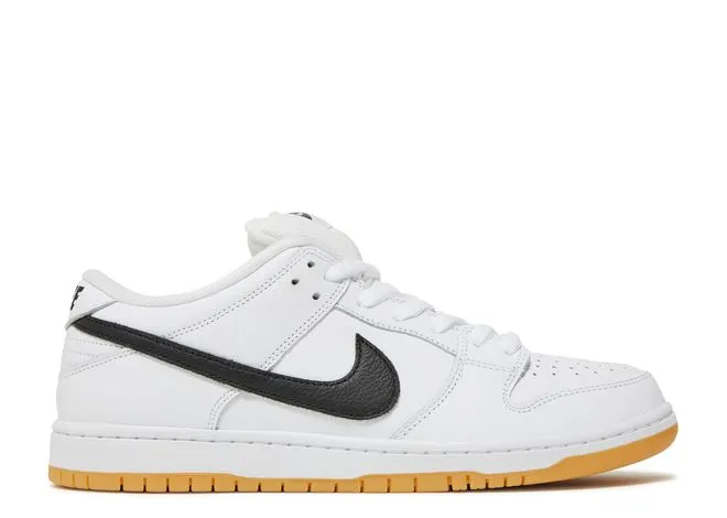 Clogs Nike SB Dunk Low Pro White Gum