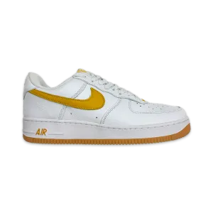 Meadow Run Flex Feel Air Force 1 "Color Of The Month White University Gold Gum Bottom"