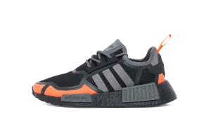 NMD_R1 GS "Black Solar Red" Throw Step Chat Walk