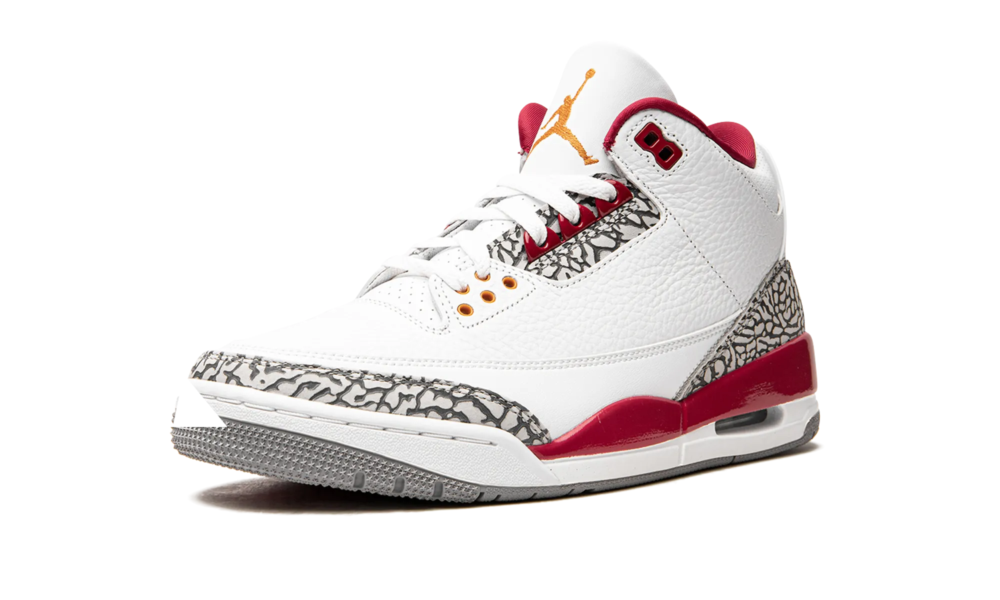 Crisp Finish Carefree Fit Air Jordan 3 "Cardinal"