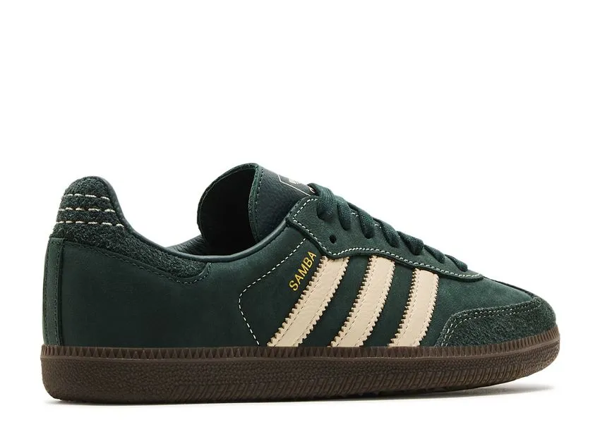 Adidas Samba OG Mineral Green Crystal Sand lake walk