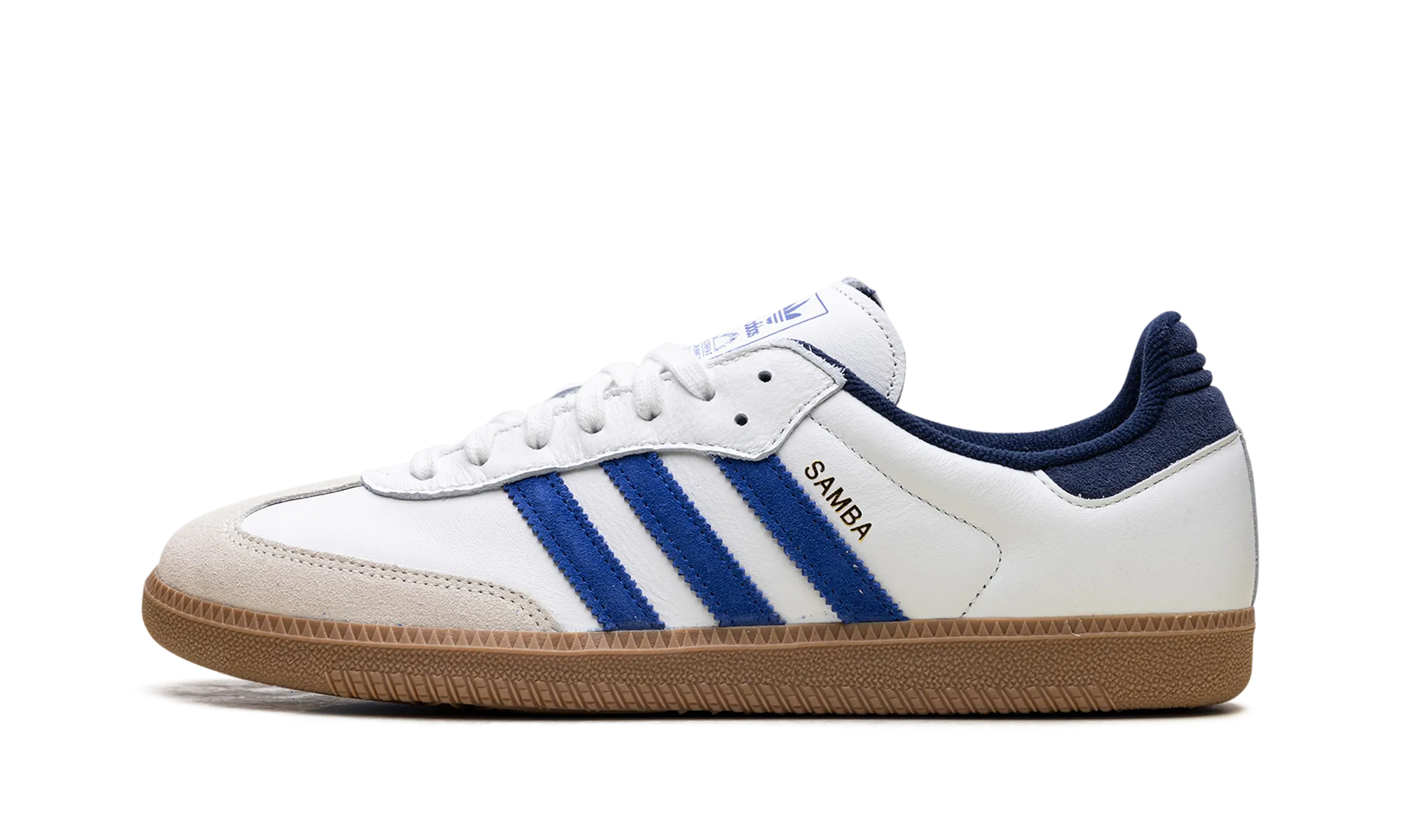 Block Hike Samba OG "Core White Royal Blue"