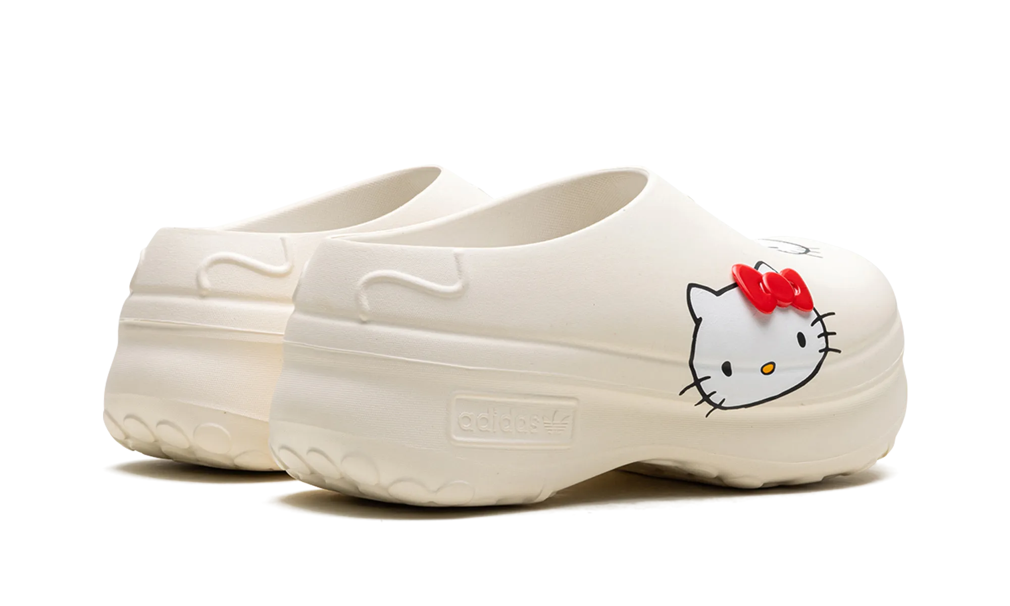 Soft Base adiFOM Stan Smith Mules WMNS "Hello Kitty Off White Red Cloud White"