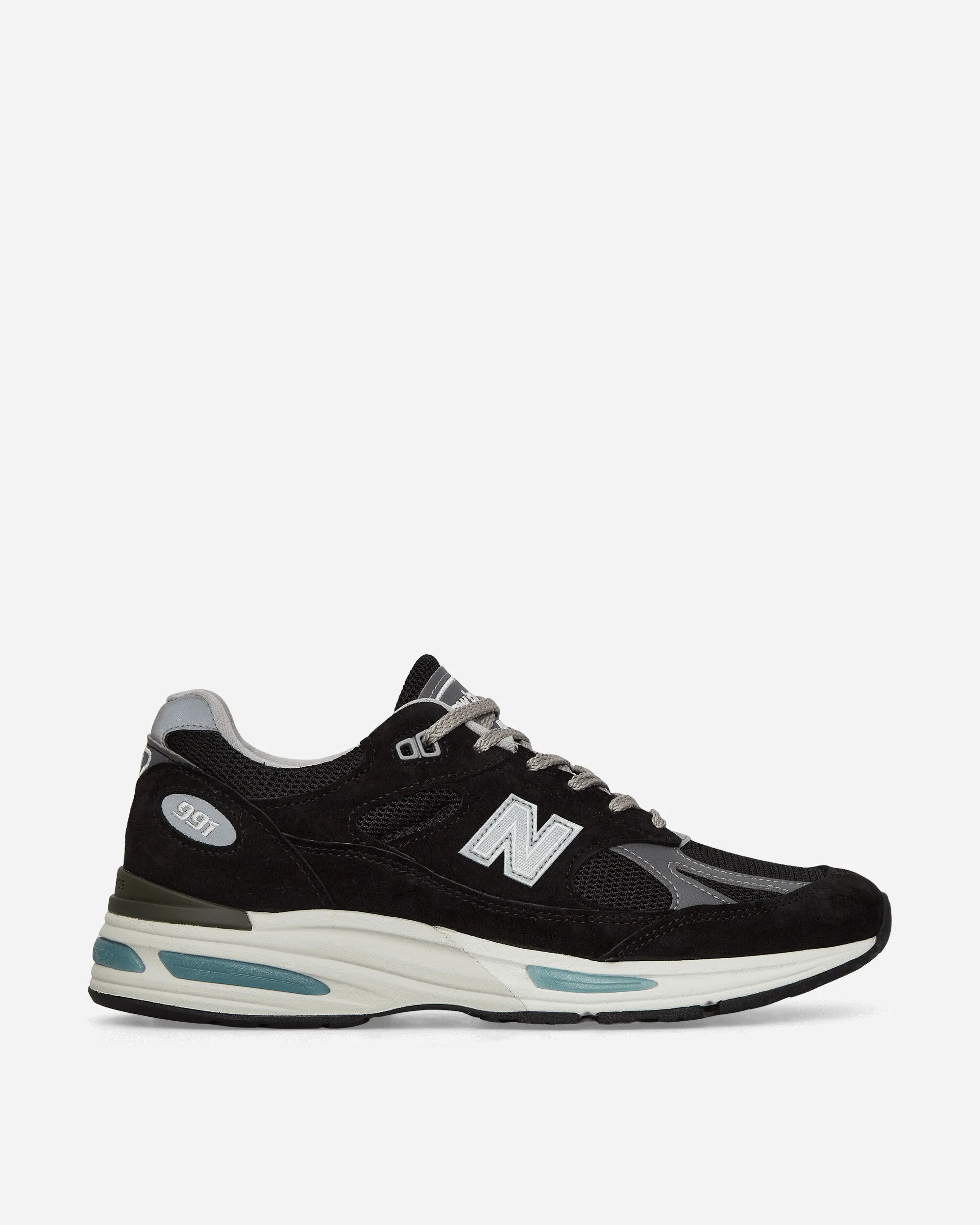 Made in UK 991v2 Sneakers Black / Smoked Pearl / Silver Story Glow