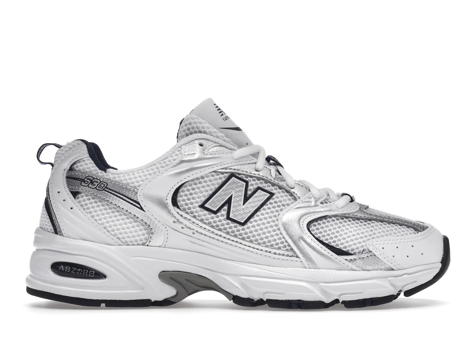 New Balance 530 White Silver Navy Earth Mood Work Life