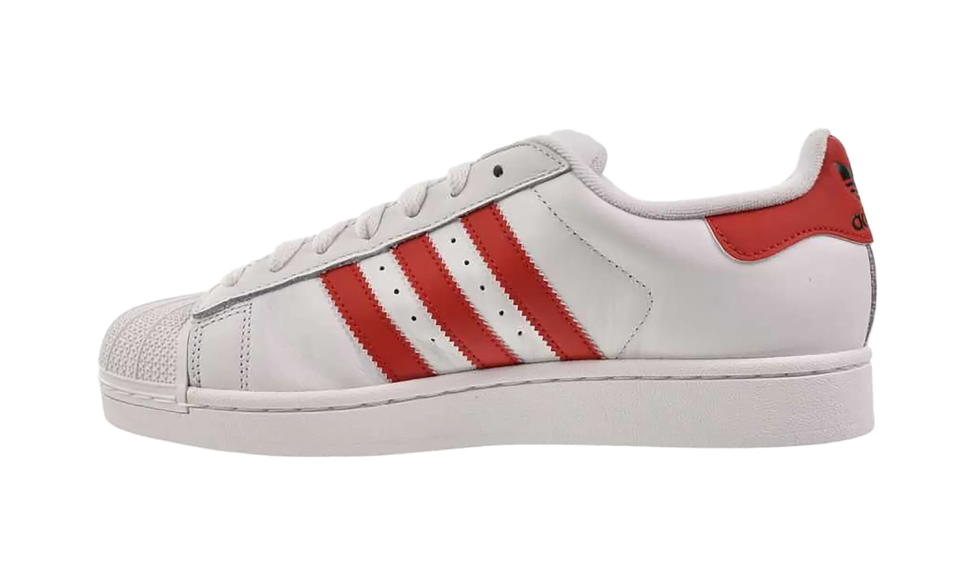 Pure Steps Superstar II "Cloud White / Better Scarlet"