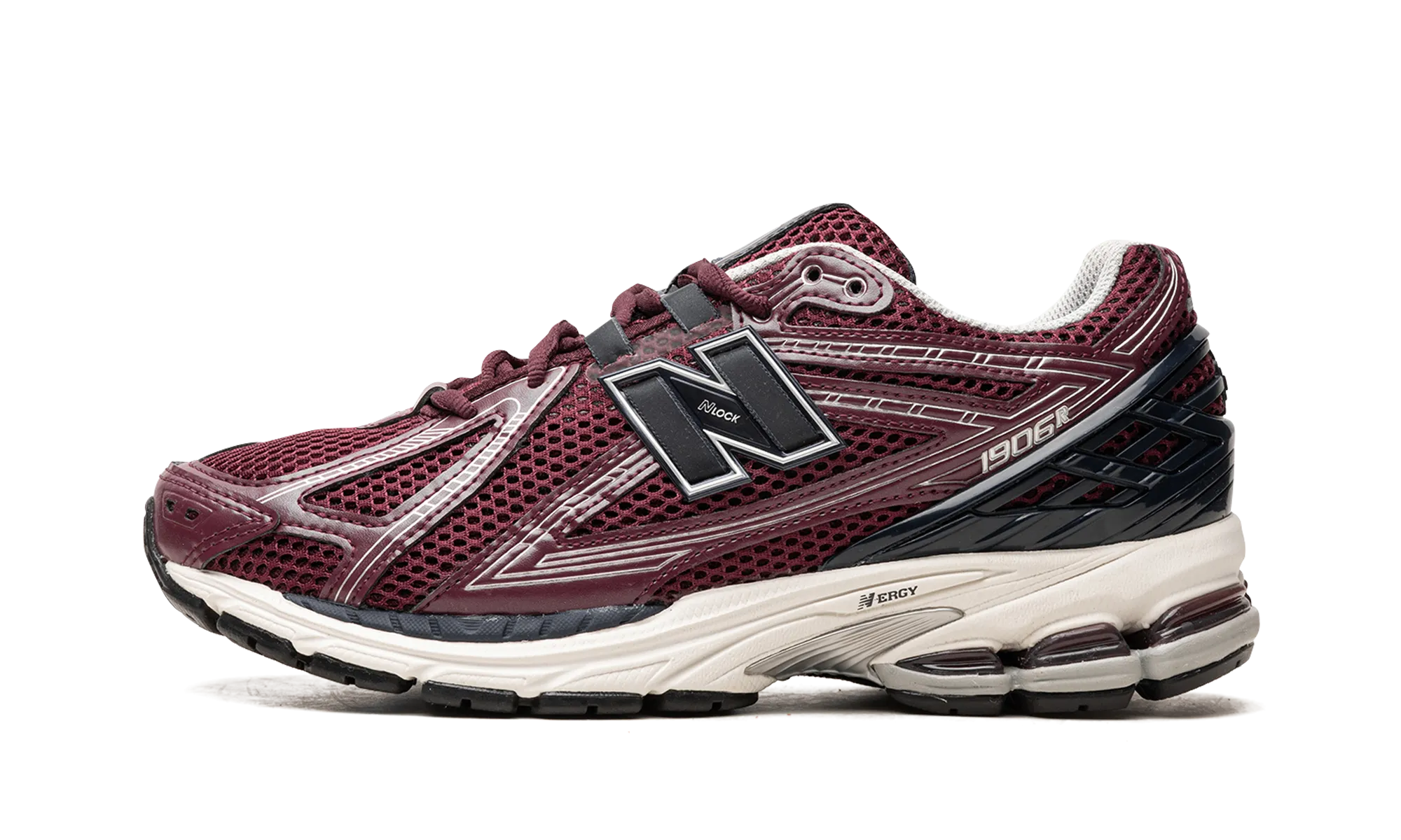 1906R "Burgundy Black" MoistureWicking Foot Grace