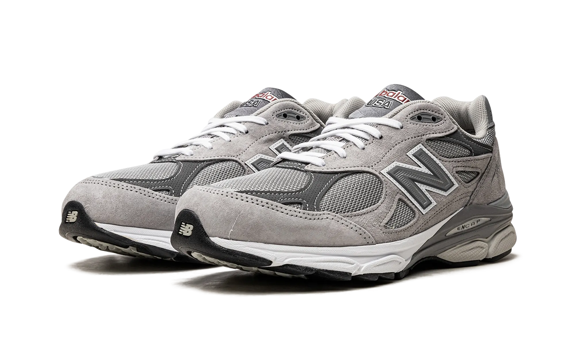 990 V3 "Grey" Leather Material