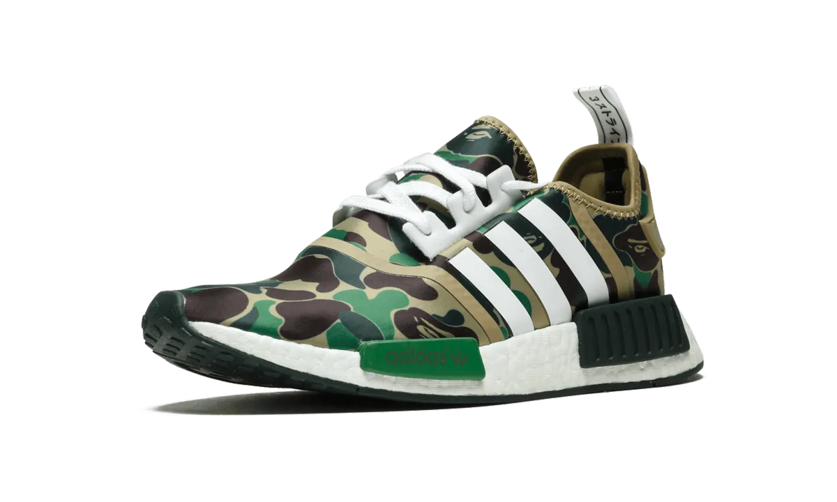 Foam Texture NMD_R1 "Bape - Green Camo"