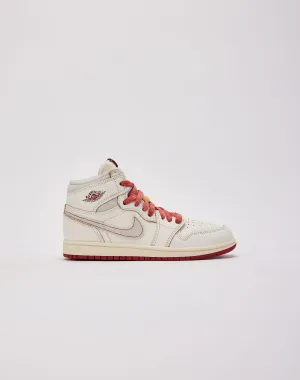 Outdoor Fun Adjustable Fit Jordan Air Jordan 1 Retro High OG 'Rare Air' Pre-School