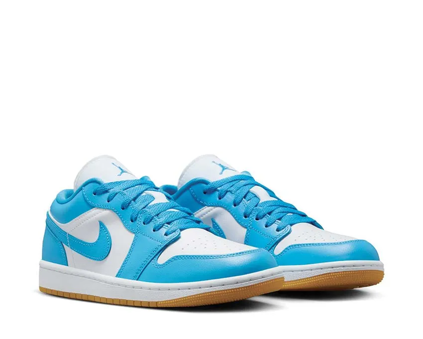 Flexible   strap Air Jordan 1 Low "Powder Blue"