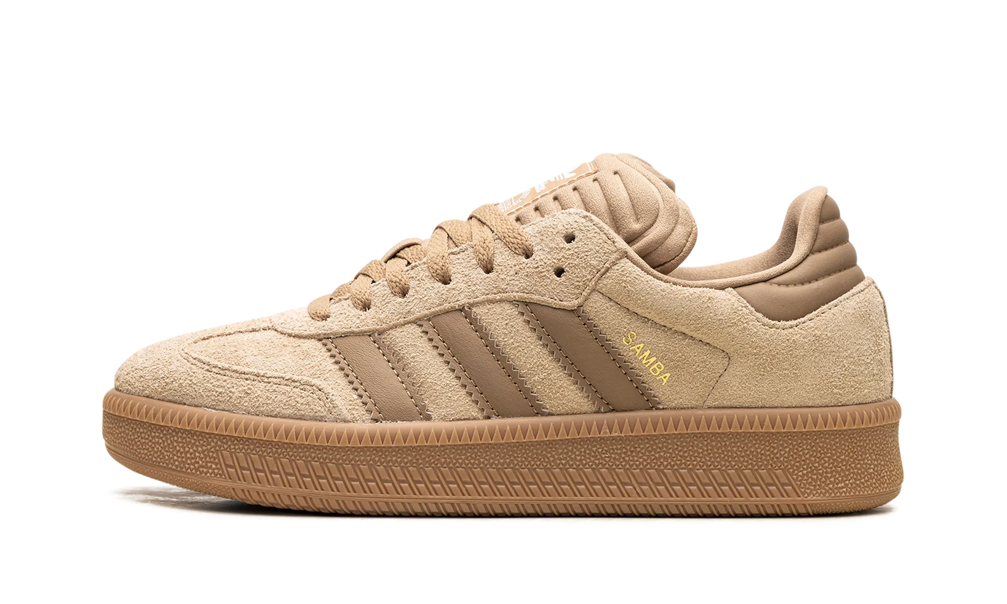 Youth Pick Sleek Detail Samba XLG "Magic Beige Gum"
